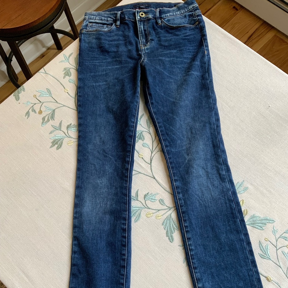 TOMMY HILFIGER Greenwich Straight-Leg Jeans size 4